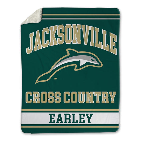 Jacksonville - NCAA Men's Cross Country : Zach Earley - Blanket-0