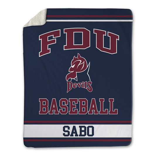 FDU - NCAA Baseball : Evan Sabo - Blanket-0