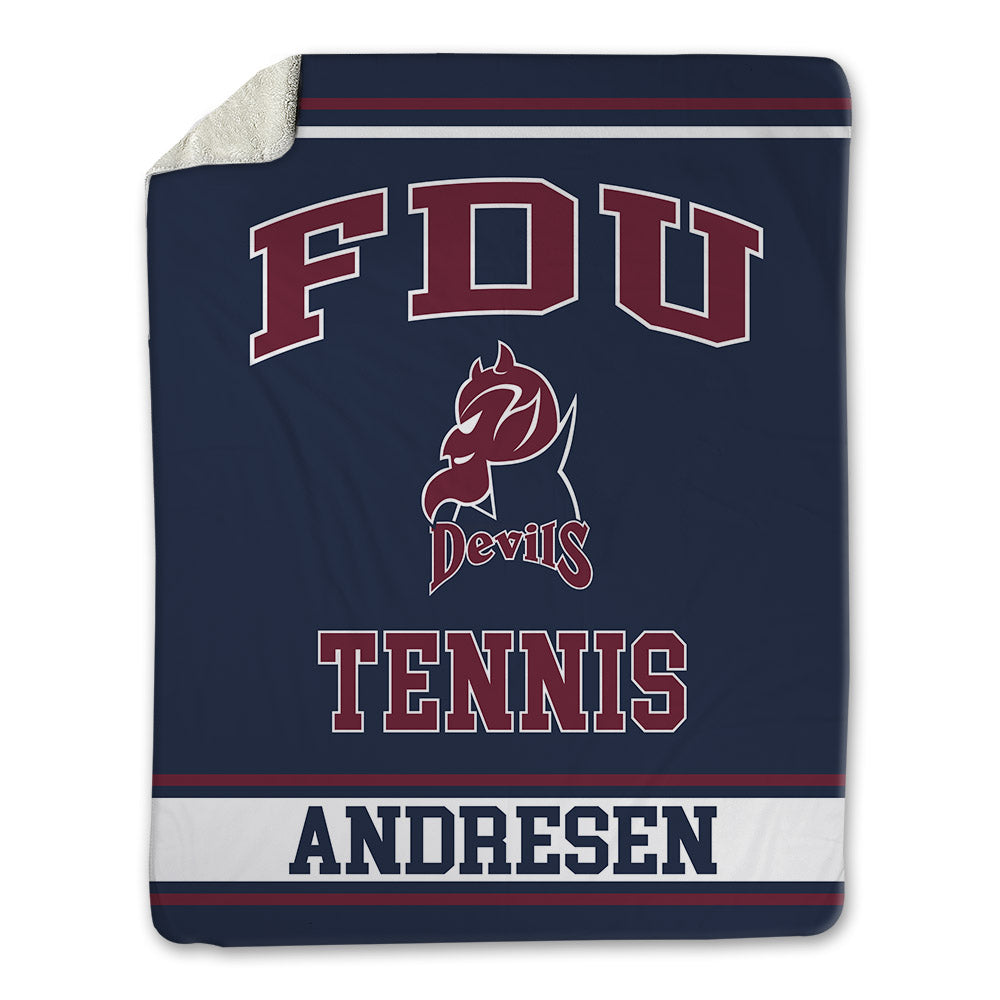 FDU - NCAA Men's Tennis : Jaden Andresen - Blanket-0