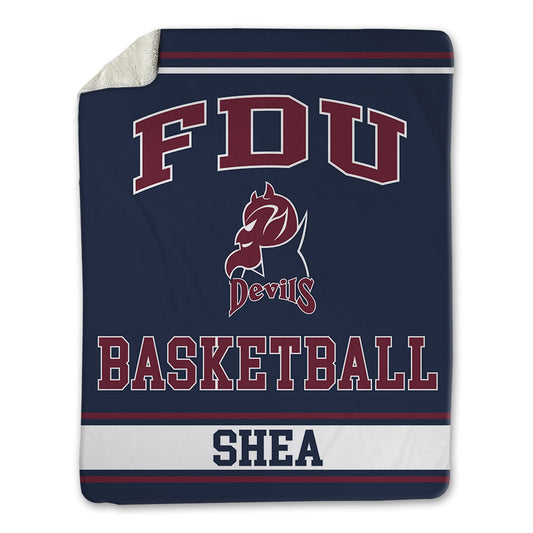 FDU - NCAA Men's Basketball : Aidan Shea - Blanket-0