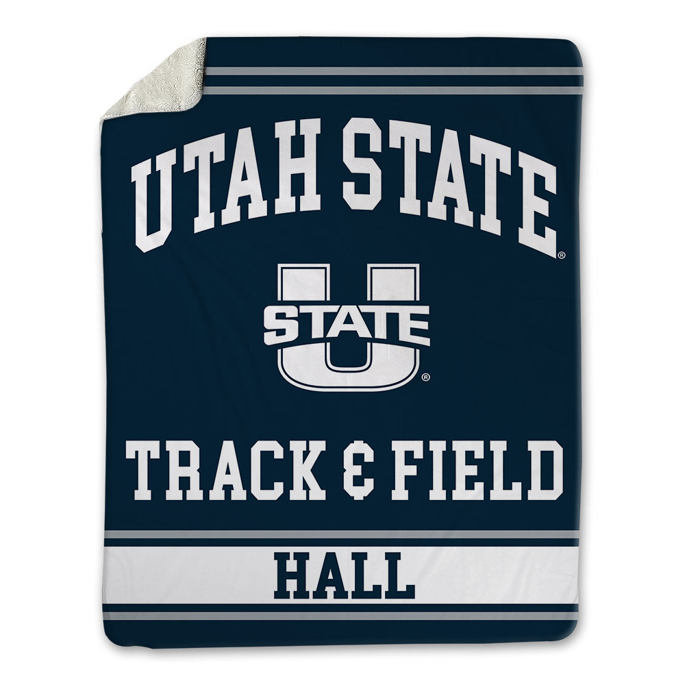 Utah State - NCAA Men's Track & Field : mathew hall - Blanket-0