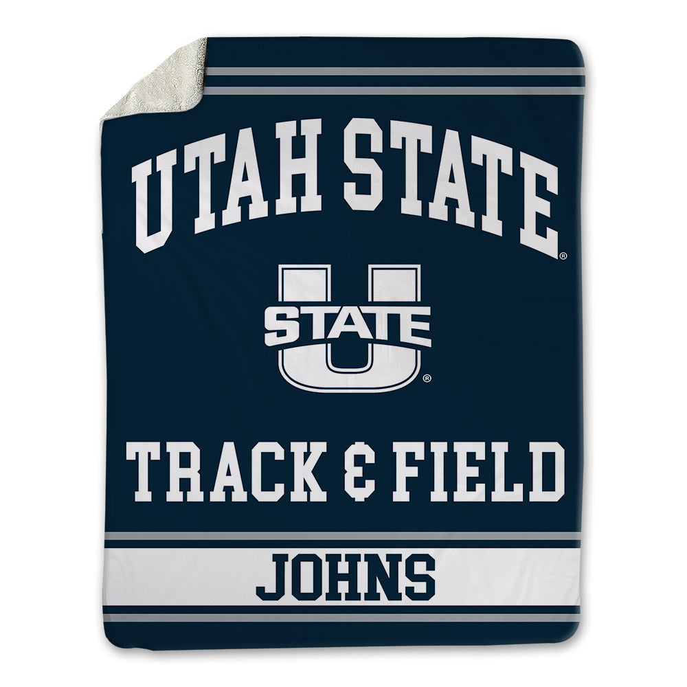 Utah State - NCAA Men's Track & Field : Blake Johns - Blanket-0