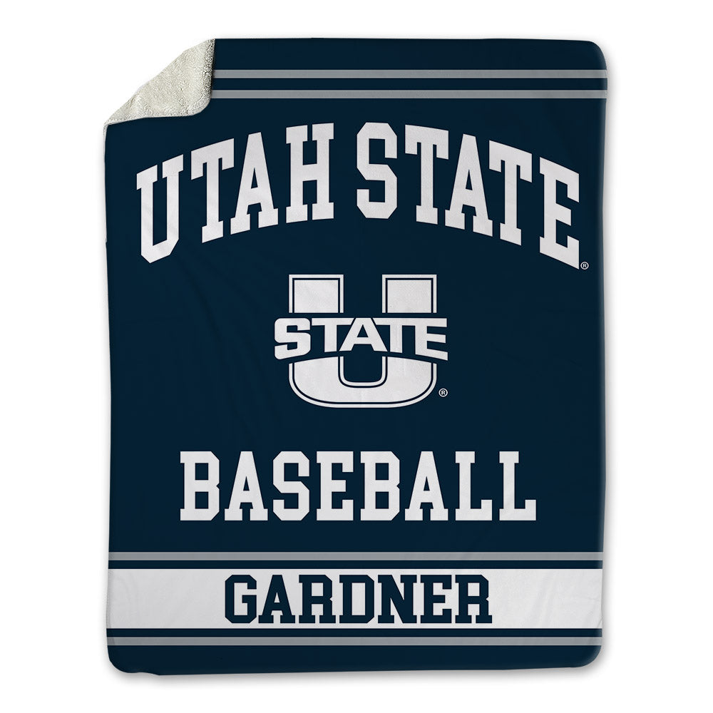 Utah State - NCAA Baseball : Hayden Gardner - Blanket-0