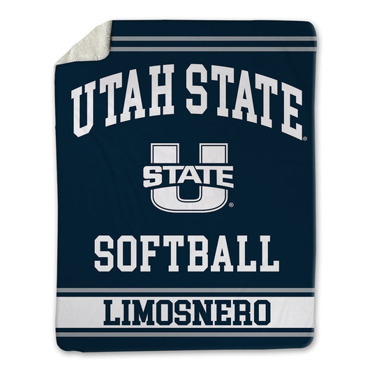 Utah State - NCAA Softball : Carly Limosnero - Blanket-0