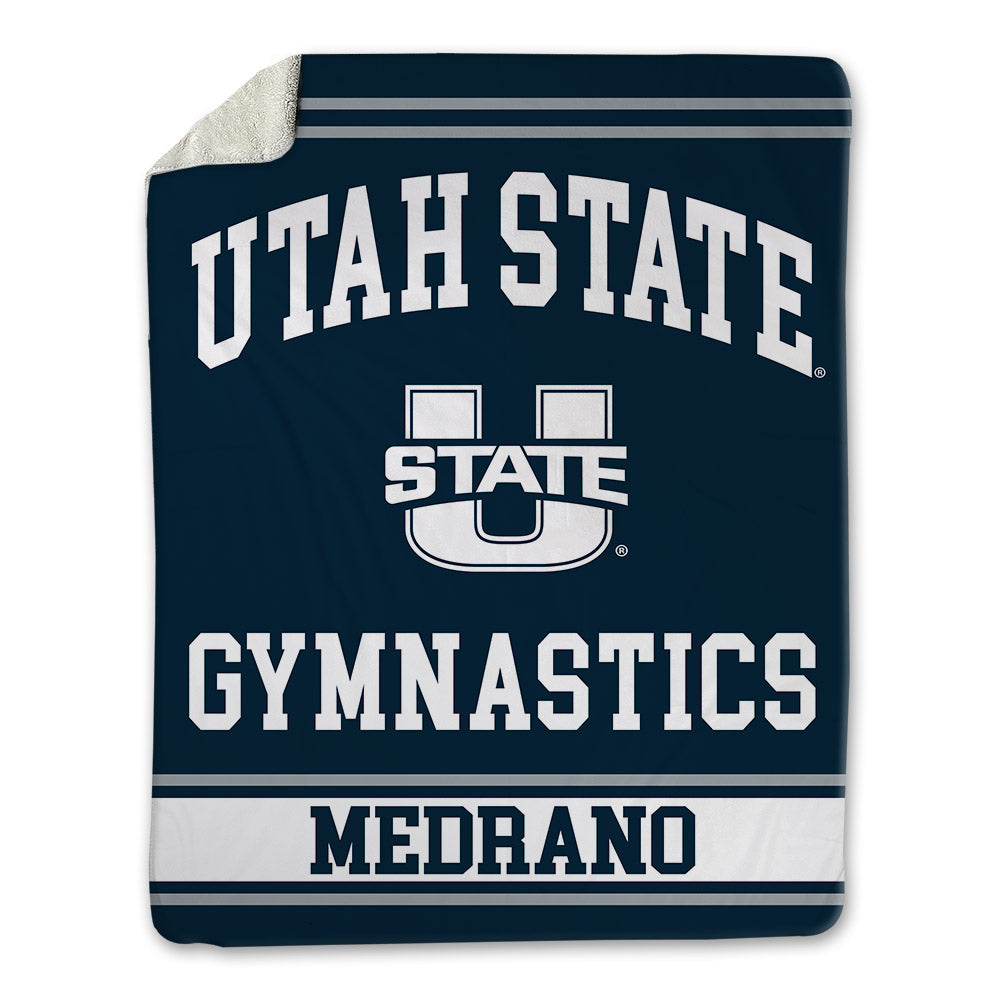 Utah State - NCAA Women's Gymnastics : Kaylie Medrano - Blanket-0