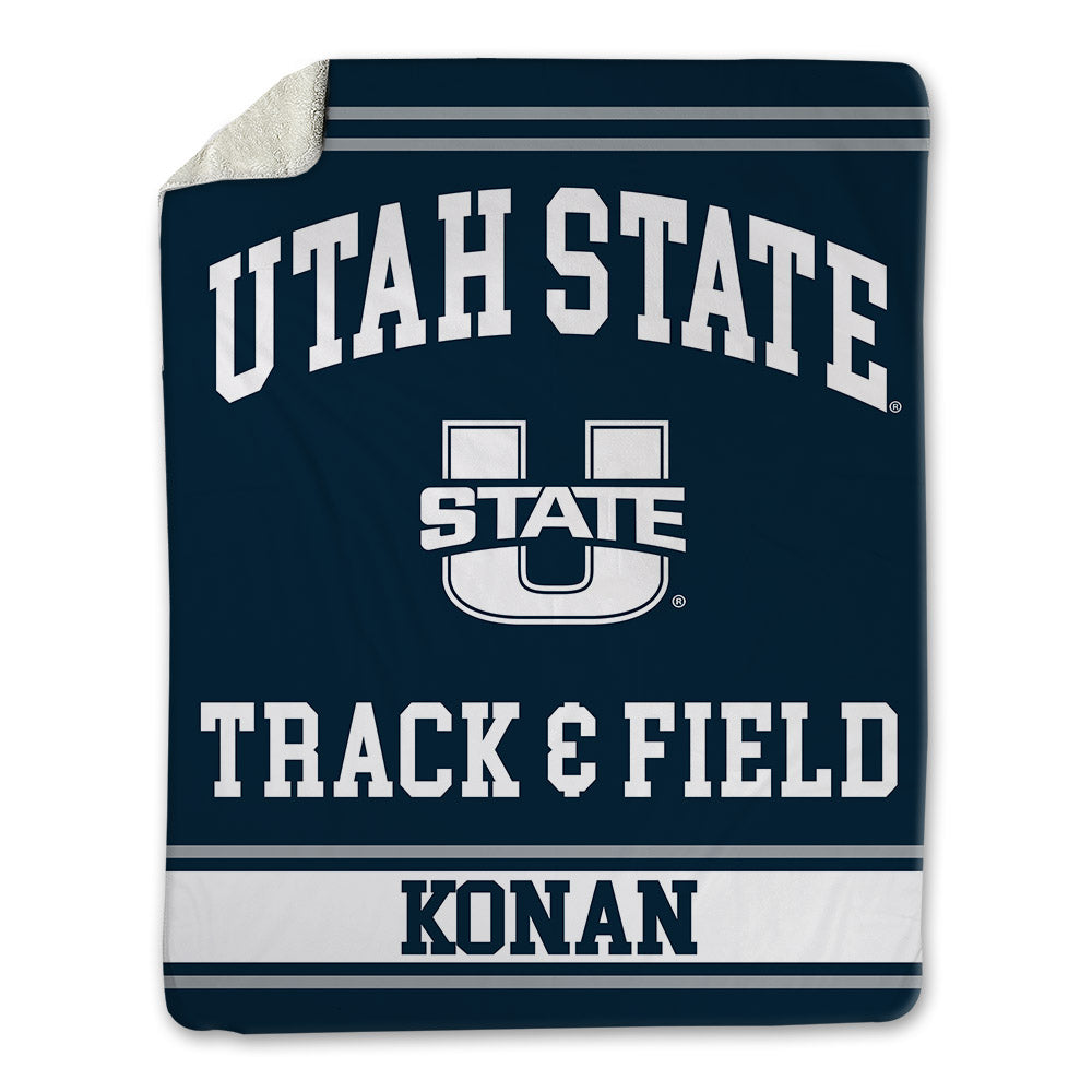 Utah State - NCAA Men's Track & Field : David Konan - Blanket-0
