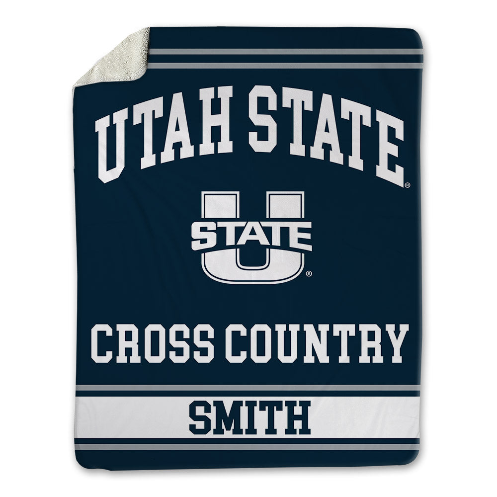 Utah State - NCAA Women's Cross Country : Brianne Smith - Blanket-0