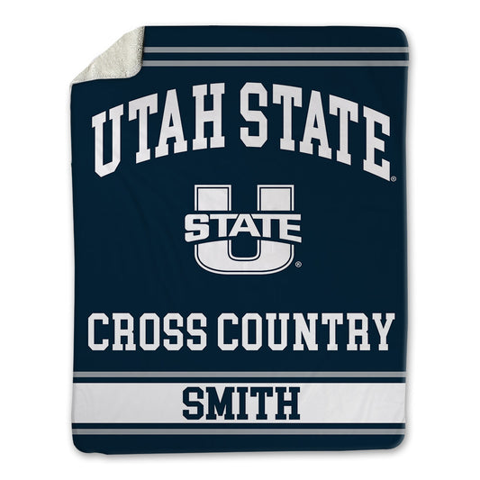 Utah State - NCAA Women's Cross Country : Brianne Smith - Blanket-0