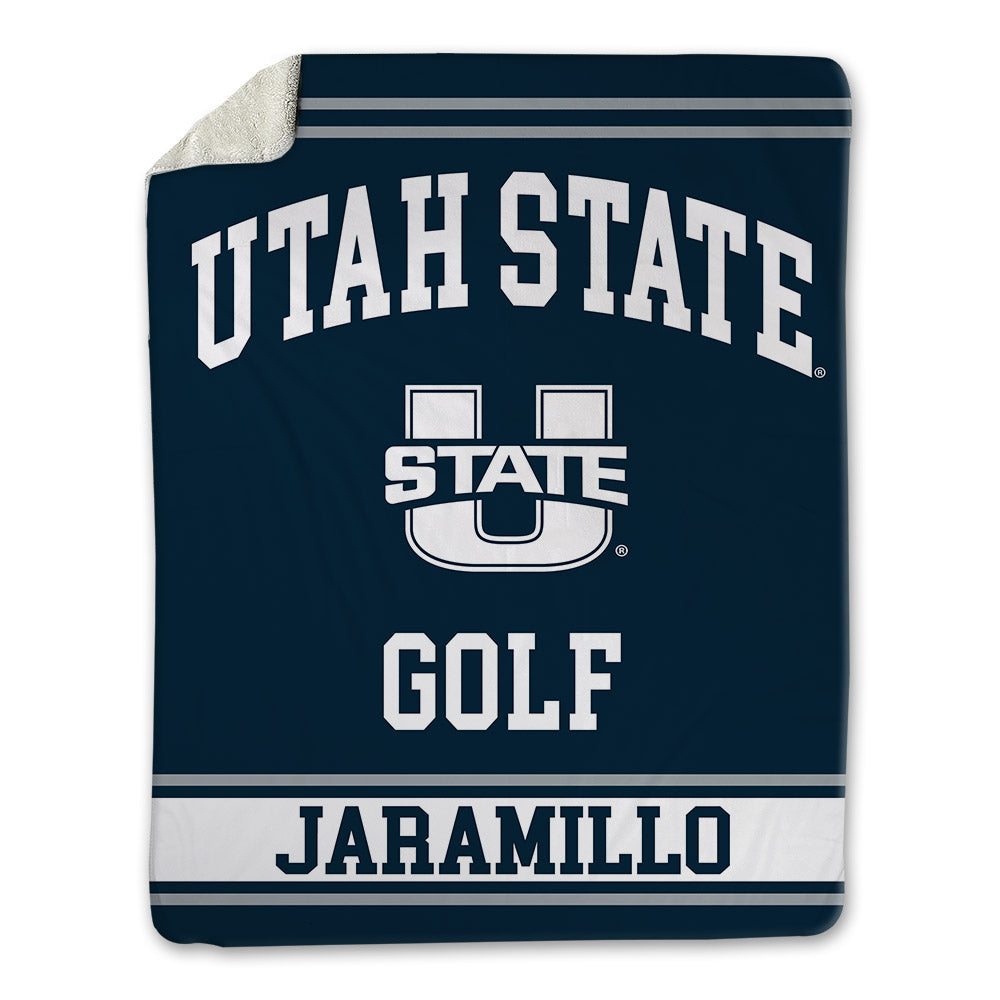 Utah State - NCAA Men's Golf : Esteban Jaramillo - Blanket-0