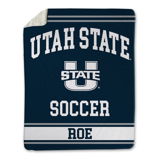 Utah State - NCAA Women's Soccer : Hannah Roe - Blanket-0