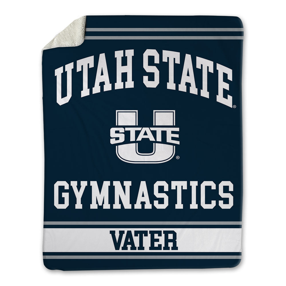 Utah State - NCAA Women's Gymnastics : Isabella Vater - Blanket-0