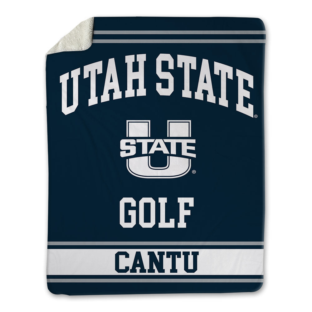 Utah State - NCAA Men's Golf : Luis Cantu - Blanket-0