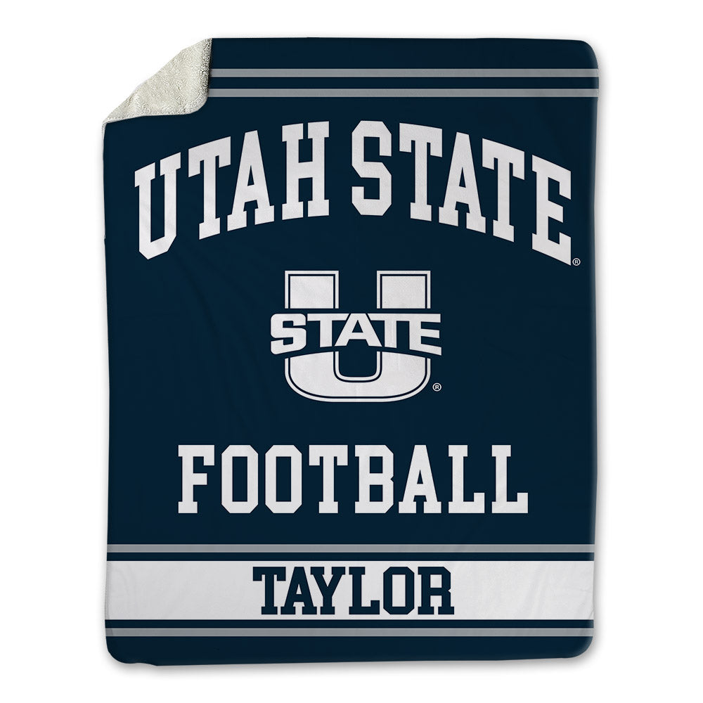Utah State - NCAA Football : Bryson Taylor - Blanket-0