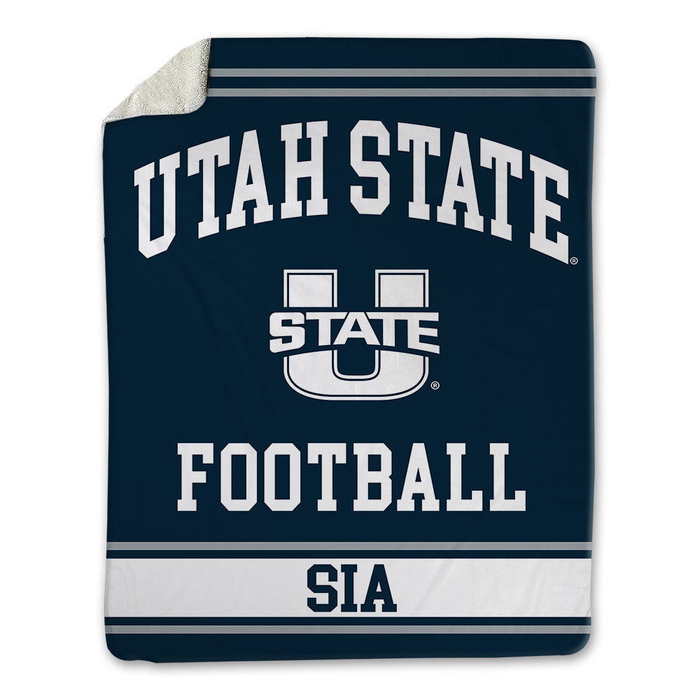Utah State - NCAA Football : Jr Sia - Blanket-0