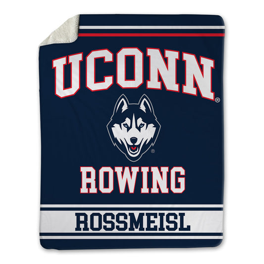 UConn - NCAA Women's Rowing : Emily Rossmeisl - Blanket-0