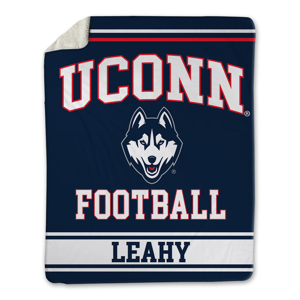 UConn - NCAA Football : Charley Leahy - Blanket-0