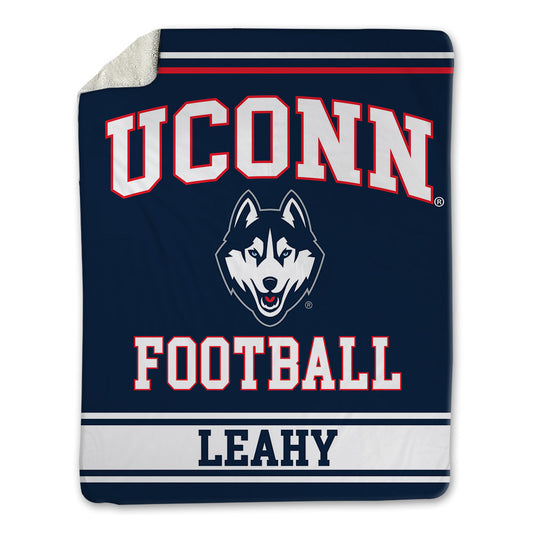 UConn - NCAA Football : Charley Leahy - Blanket-0