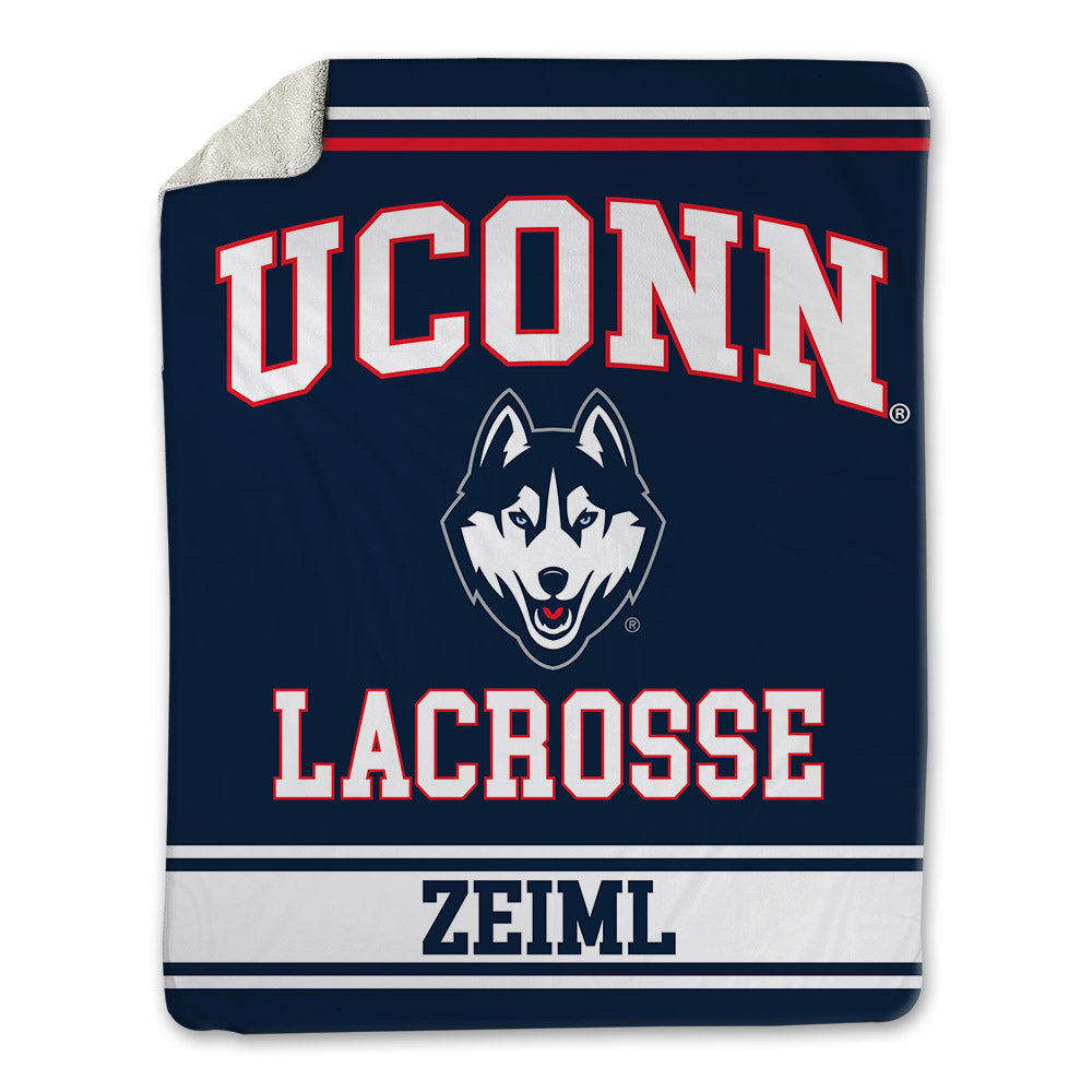 UConn - NCAA Women's Lacrosse : Sofia Zeiml - Blanket-0