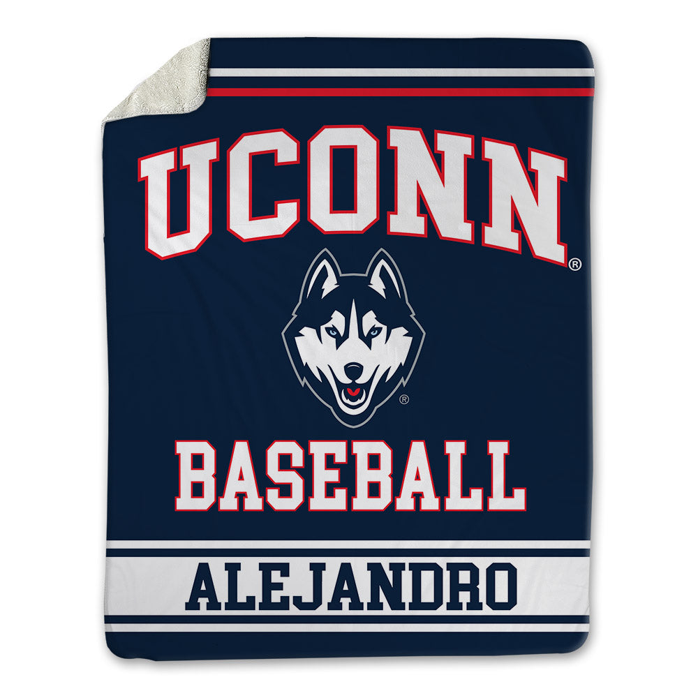 UConn - NCAA Baseball : Hector Alejandro - Blanket-0