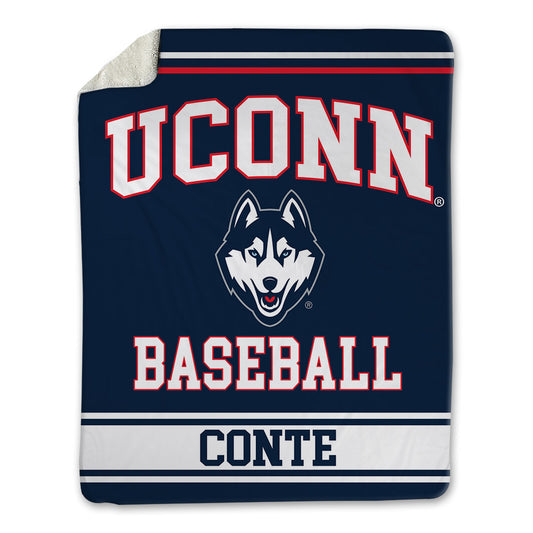 UConn - NCAA Baseball : Giovanni Conte - Blanket-0