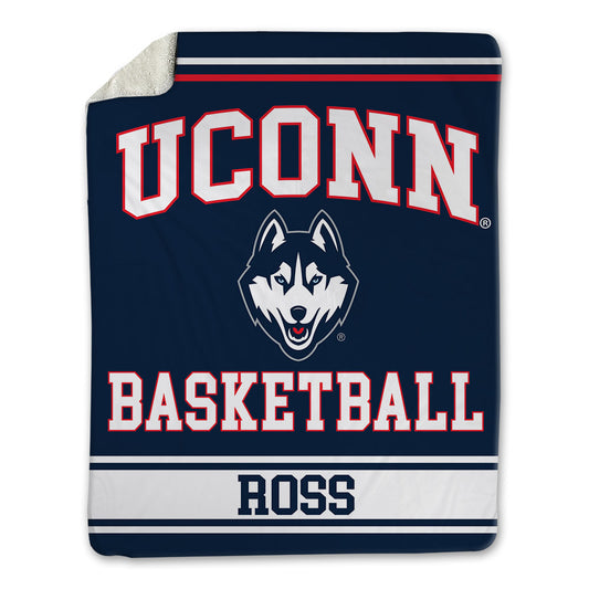 UConn - NCAA Men's Basketball : Jacob ROSS - Blanket-0