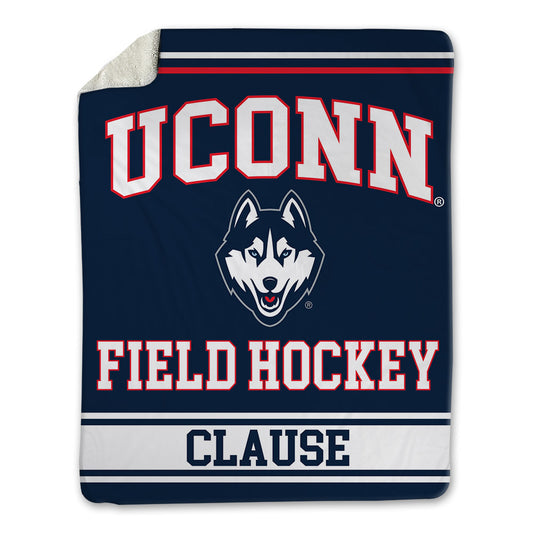 UConn - NCAA Women's Field Hockey : Milaw Clause - Blanket-0