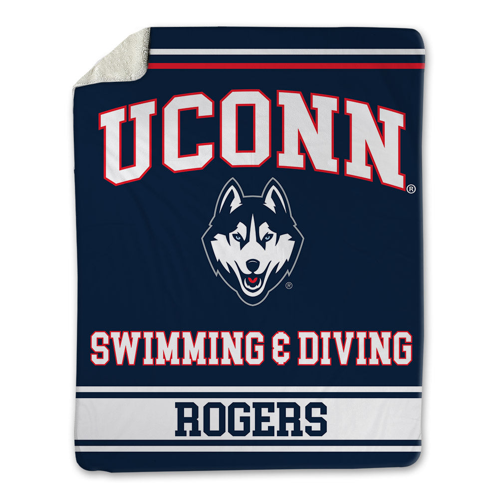 UConn - NCAA Women's Swimming & Diving : Molly Rogers - Blanket-0