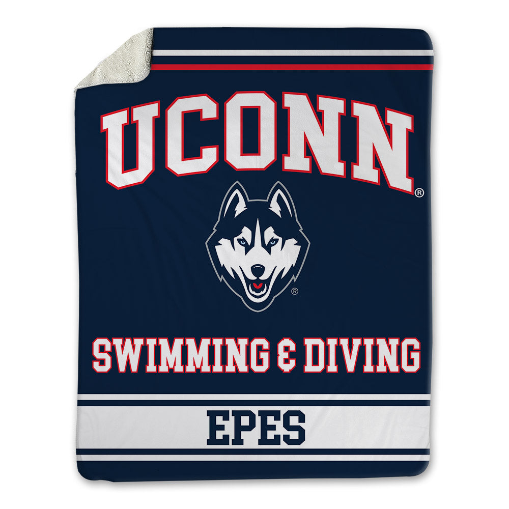 UConn - NCAA Women's Swimming & Diving : Ella Epes - Blanket-0