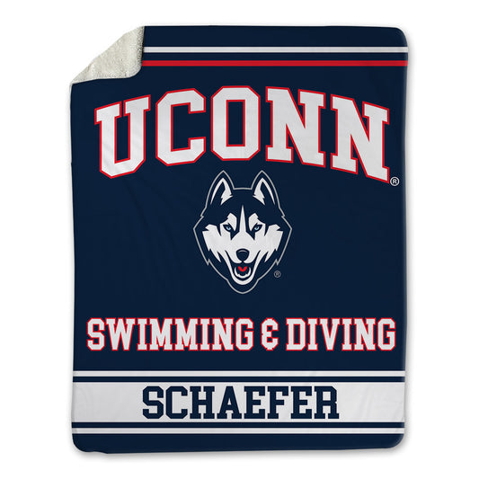 UConn - NCAA Women's Swimming & Diving : Amelia Schaefer - Blanket-0