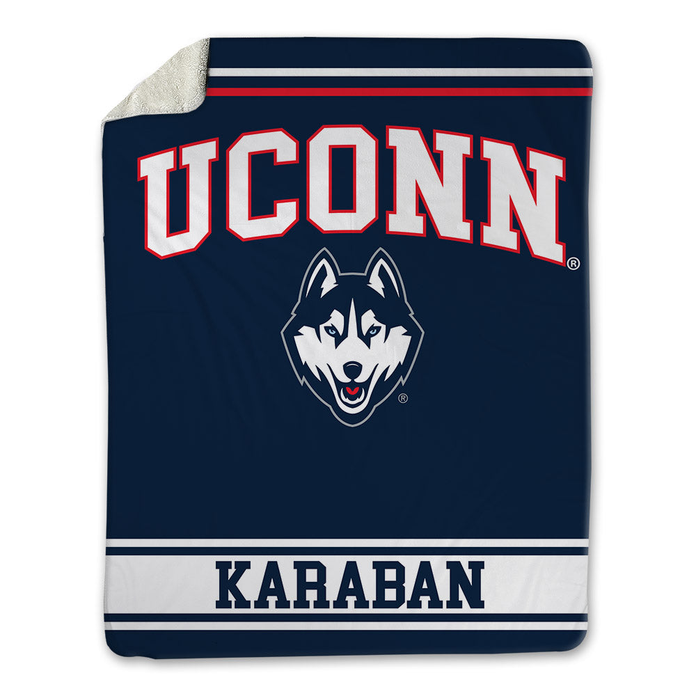 UConn - NCAA Men's Basketball : Alex Karaban - Blanket-0