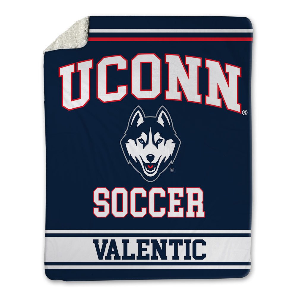 UConn - NCAA Men's Soccer : Marco Valentic - Blanket-0