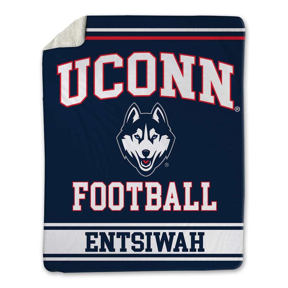 UConn - NCAA Football : Ed Entsiwah - Blanket-0