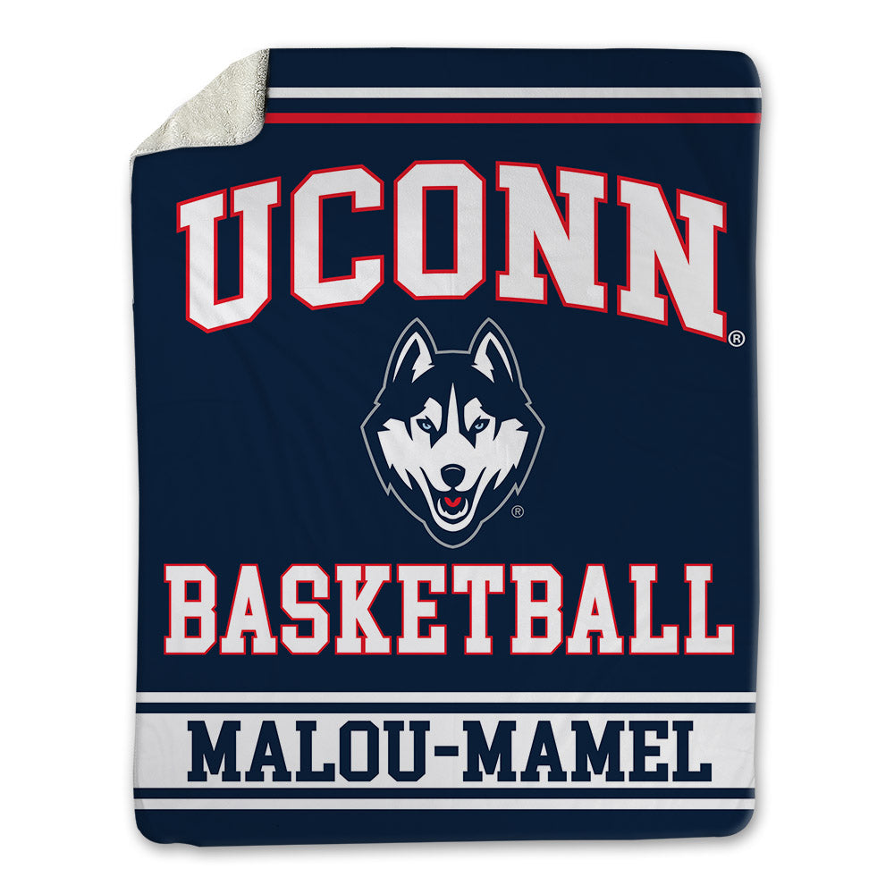 UConn - NCAA Women's Basketball : Gandy Malou-Mamel - Blanket-0