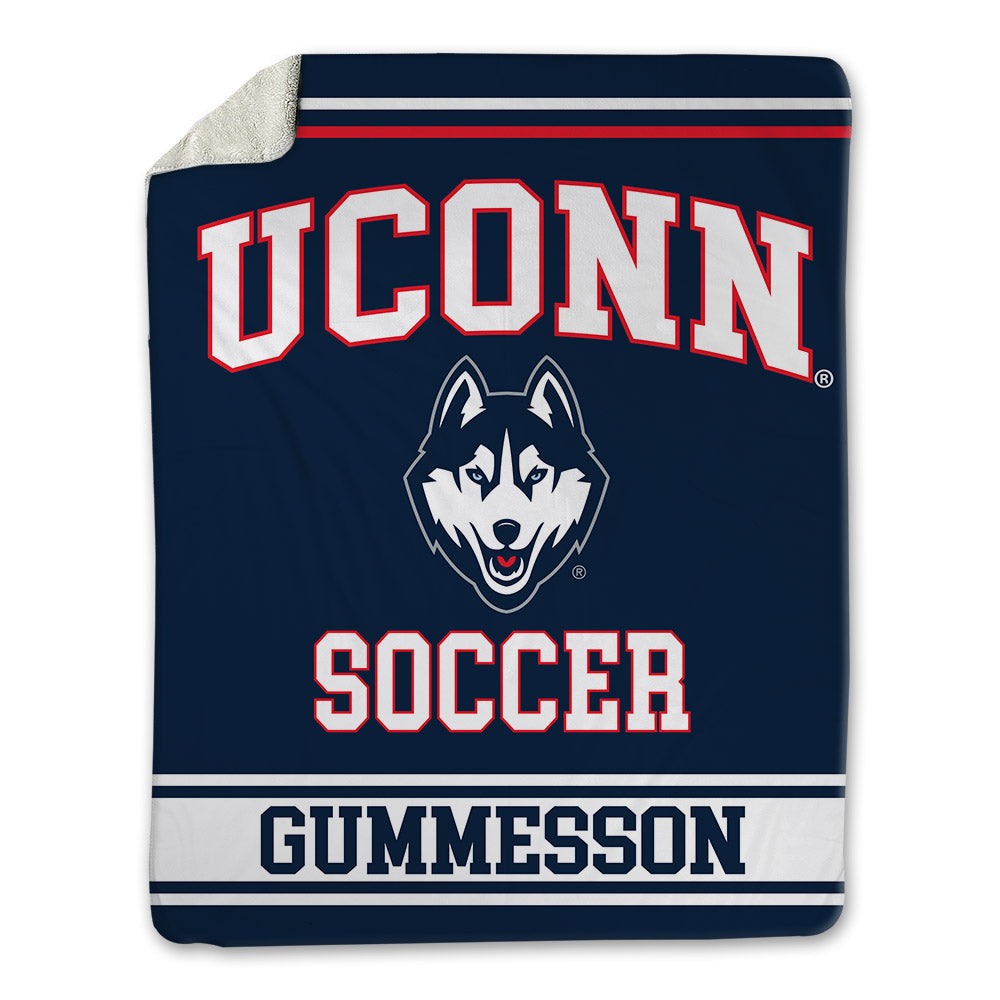 UConn - NCAA Men's Soccer : Max Gummesson - Blanket-0