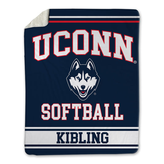 UConn - NCAA Softball : Kaitlyn Kibling - Blanket-0