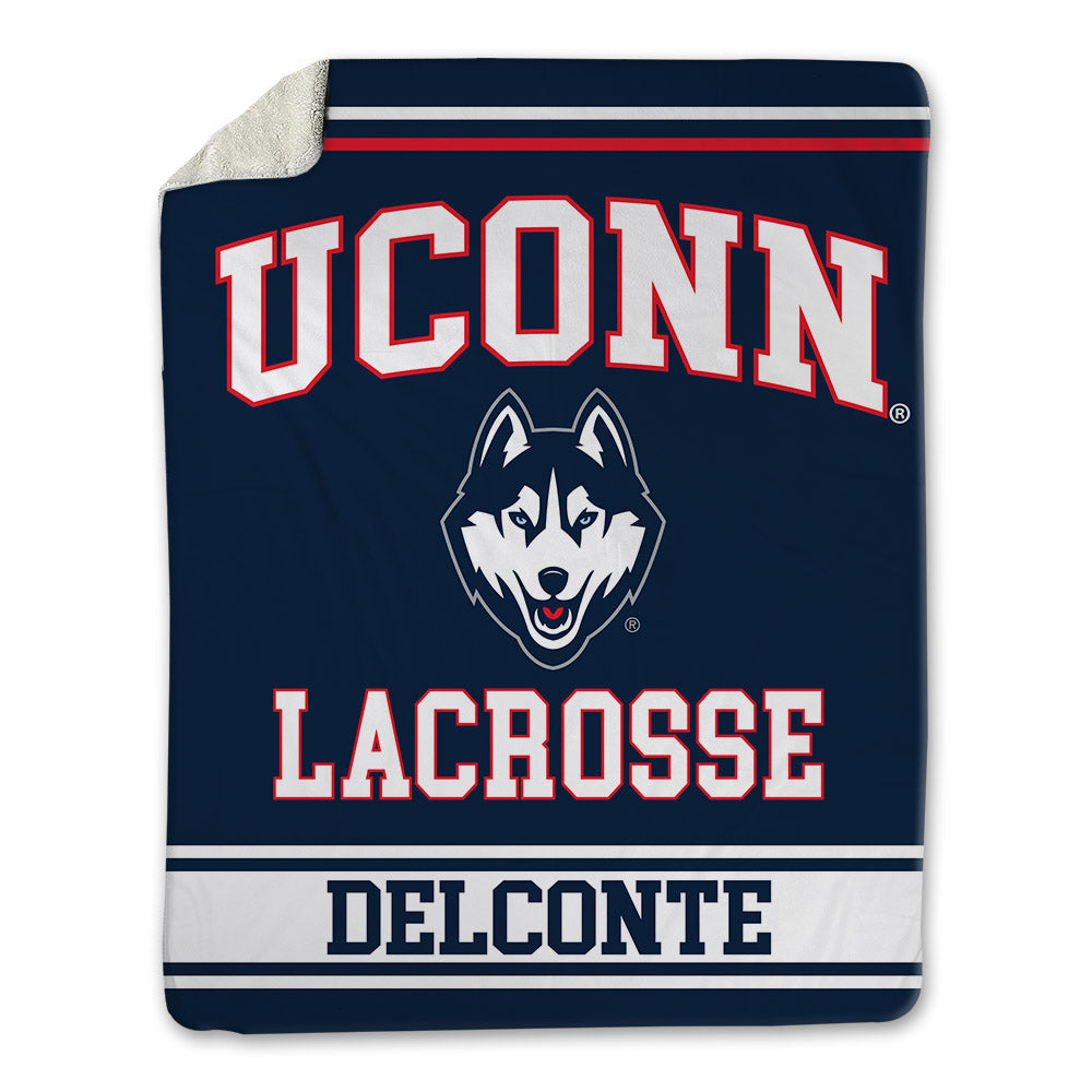 UConn - NCAA Women's Lacrosse : Jessica DelConte - Blanket-0