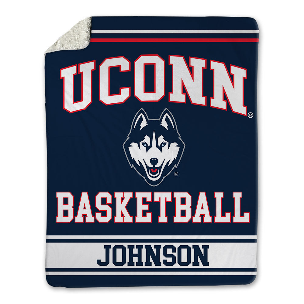 UConn - NCAA Men's Basketball : Samson Johnson - Blanket-0