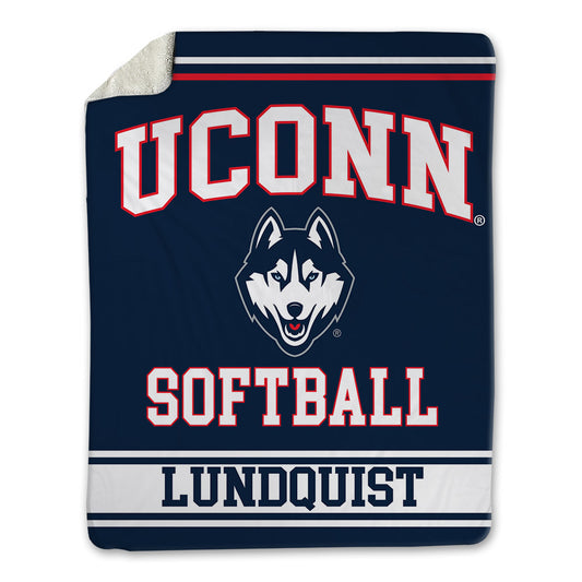 UConn - NCAA Softball : Isabella Lundquist - Blanket-0