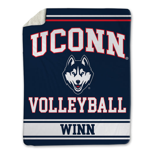 UConn - NCAA Women's Volleyball : Loren Winn - Blanket-0