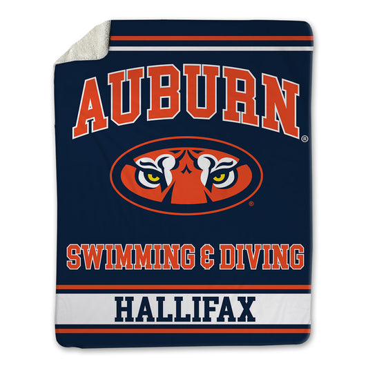 Auburn - NCAA Women's Swimming & Diving : Emily HALLIFAX - Blanket-0