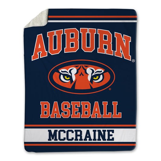 Auburn - NCAA Baseball : Brandon McCraine - Blanket-0