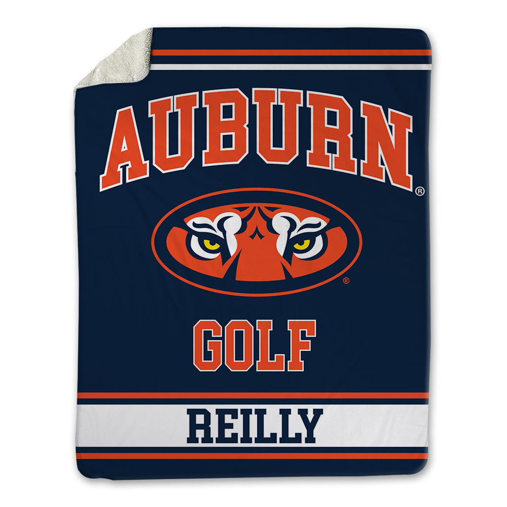 Auburn - NCAA Men's Golf : Logan Reilly - Blanket-0