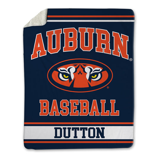 Auburn - NCAA Baseball : Andrew Dutton - Blanket-0