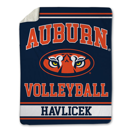 Auburn - NCAA Women's Volleyball : Grace Havlicek - Blanket-0