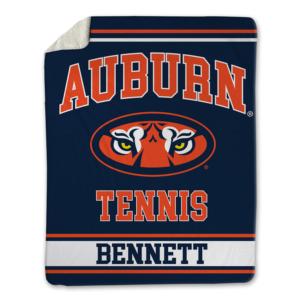 Auburn - NCAA Women's Tennis : DJ Bennett - Blanket-0