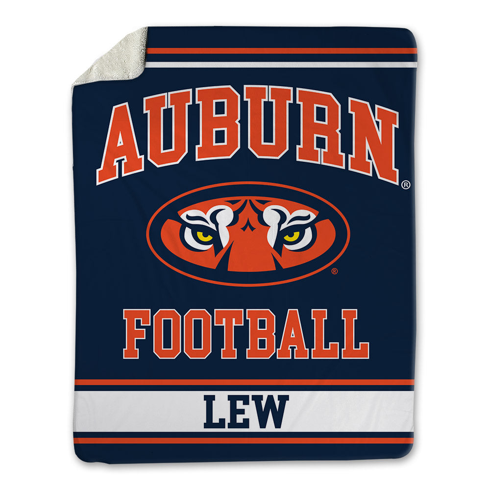 Auburn - NCAA Football : Connor Lew - Blanket-0