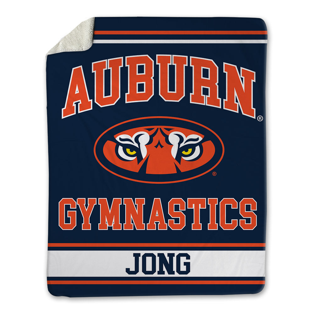 Auburn - NCAA Women's Gymnastics : Katelyn Jong - Blanket-0