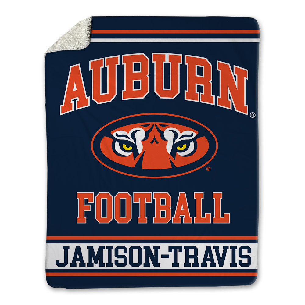 Auburn - NCAA Football : Quientrail Jamison-Travis - Blanket-0