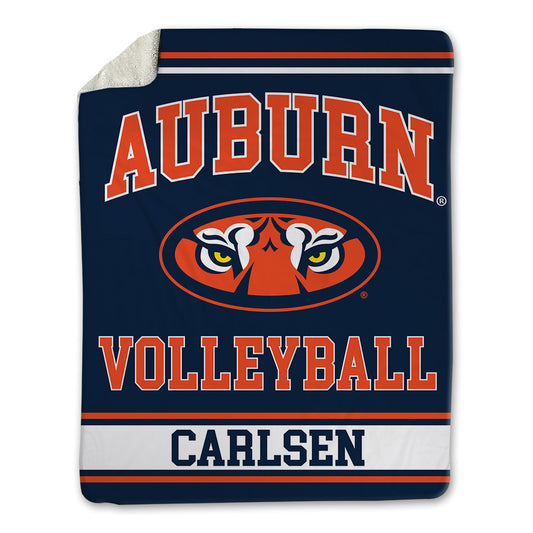 Auburn - NCAA Women's Volleyball : baileigh carlsen - Blanket-0
