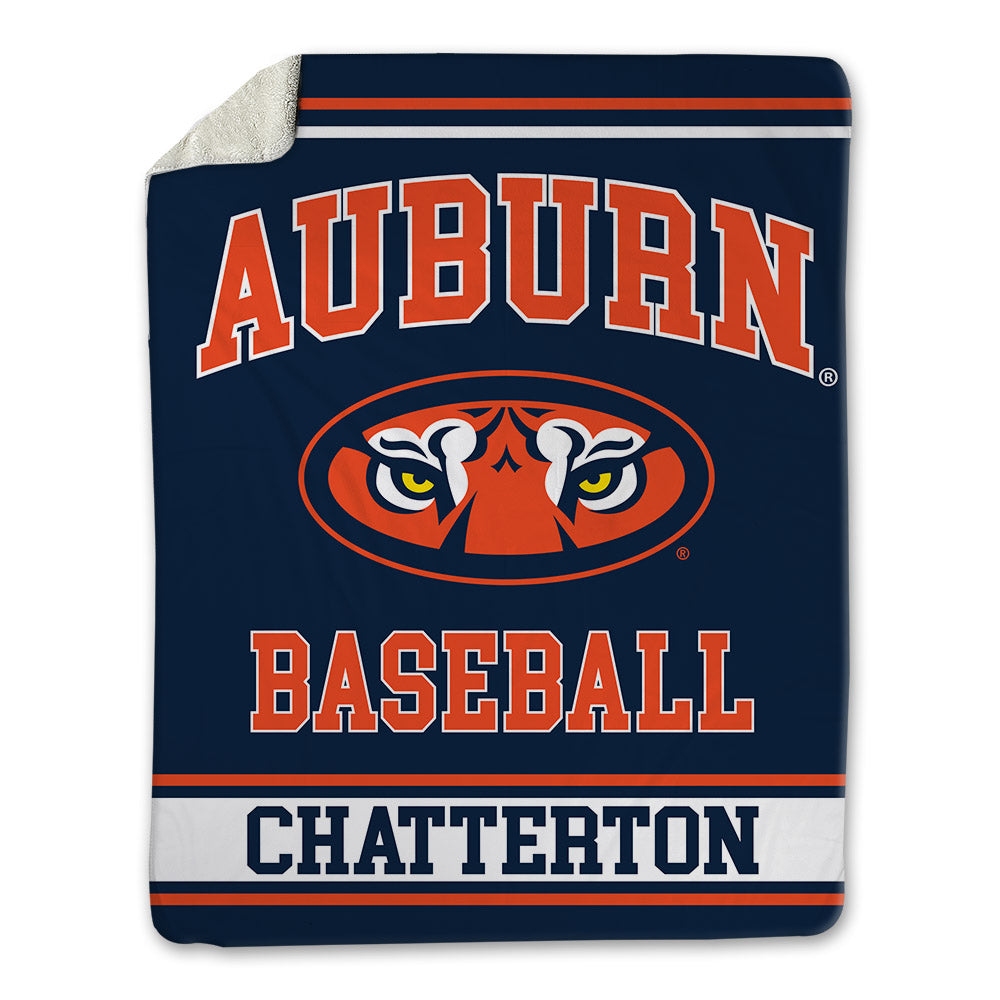 Auburn - NCAA Baseball : Christian Chatterton - Blanket-0